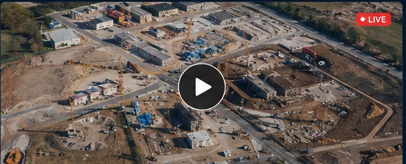 Exempel på operativ Mission View för drönarinspektion